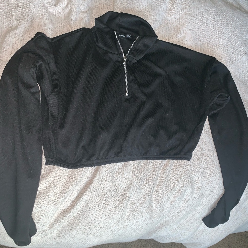 Crop top hoodie
